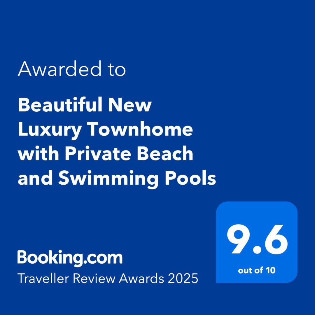 Beautiful New Luxury Townhome With Private Beach And Swimming Pools Ruskin Bagian luar foto